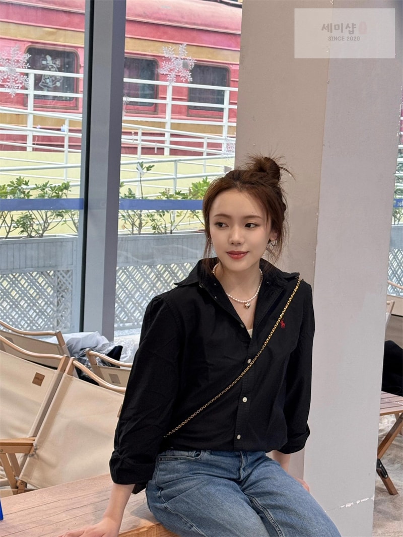 *기타 폴로 랄프로렌 클래식 브로시 플란넬 셔츠 의류 4번 이미지