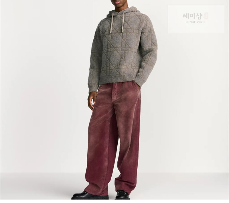 디올 디올 까나쥬 후드 스웨트셔츠(레어) 블랙 의류 11번 이미지