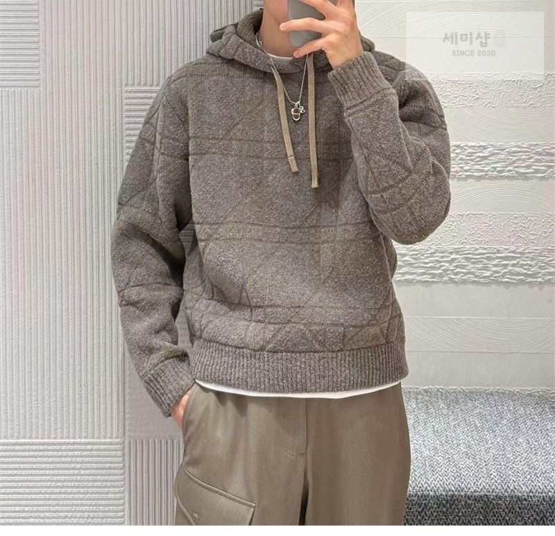 디올 디올 까나쥬 후드 스웨트셔츠(레어) 블랙 의류 8번 이미지