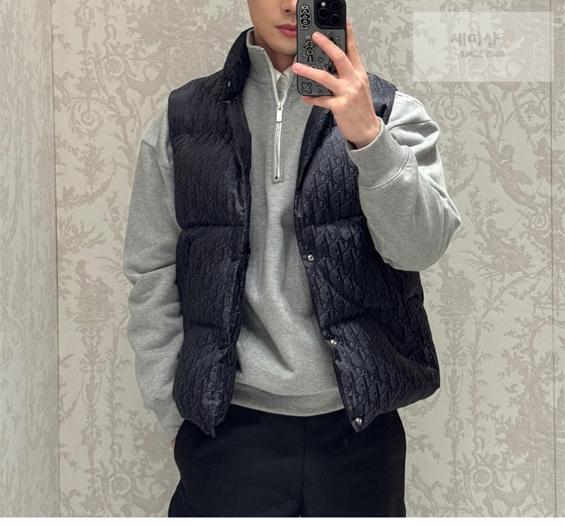 디올 디올 오블리크 다운 베스트 의류 13번 이미지