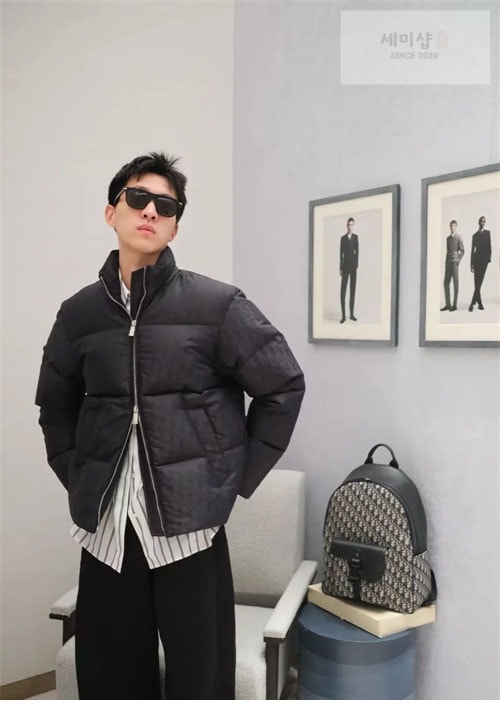 D I O R 디올 오블리크 다운 패딩 자켓 의류 4번 이미지