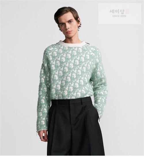 D I O R 디올 오블리크 버진 울 스웨터 2컬러 의류 28번 이미지
