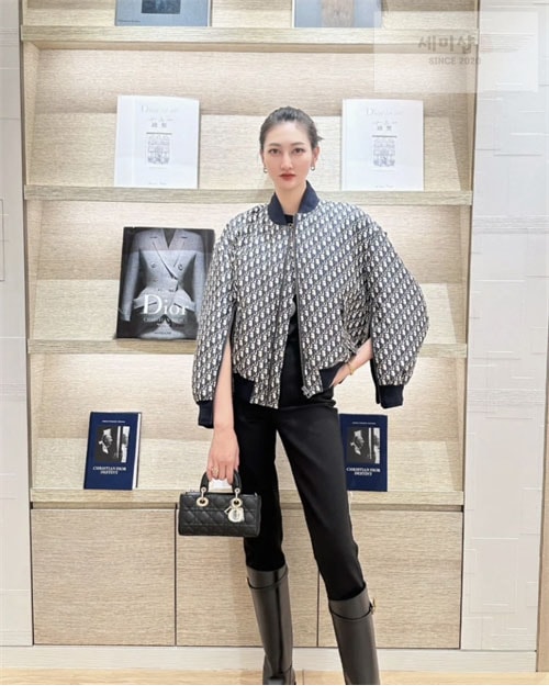디올 디올 오블리크 클래식 봄버 자켓 블루종 의류 3번 이미지