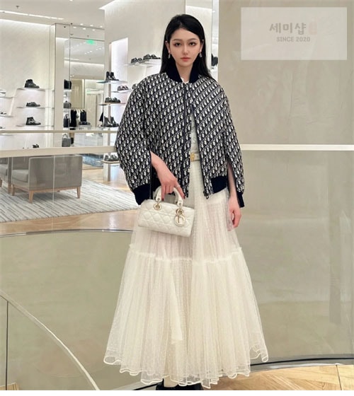 디올 디올 오블리크 클래식 봄버 자켓 블루종 의류 5번 이미지