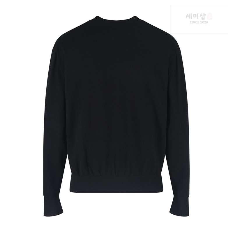 D I O R 디올 파리스 라벨 울 저지 스웨터 블랙 의류 14번 이미지