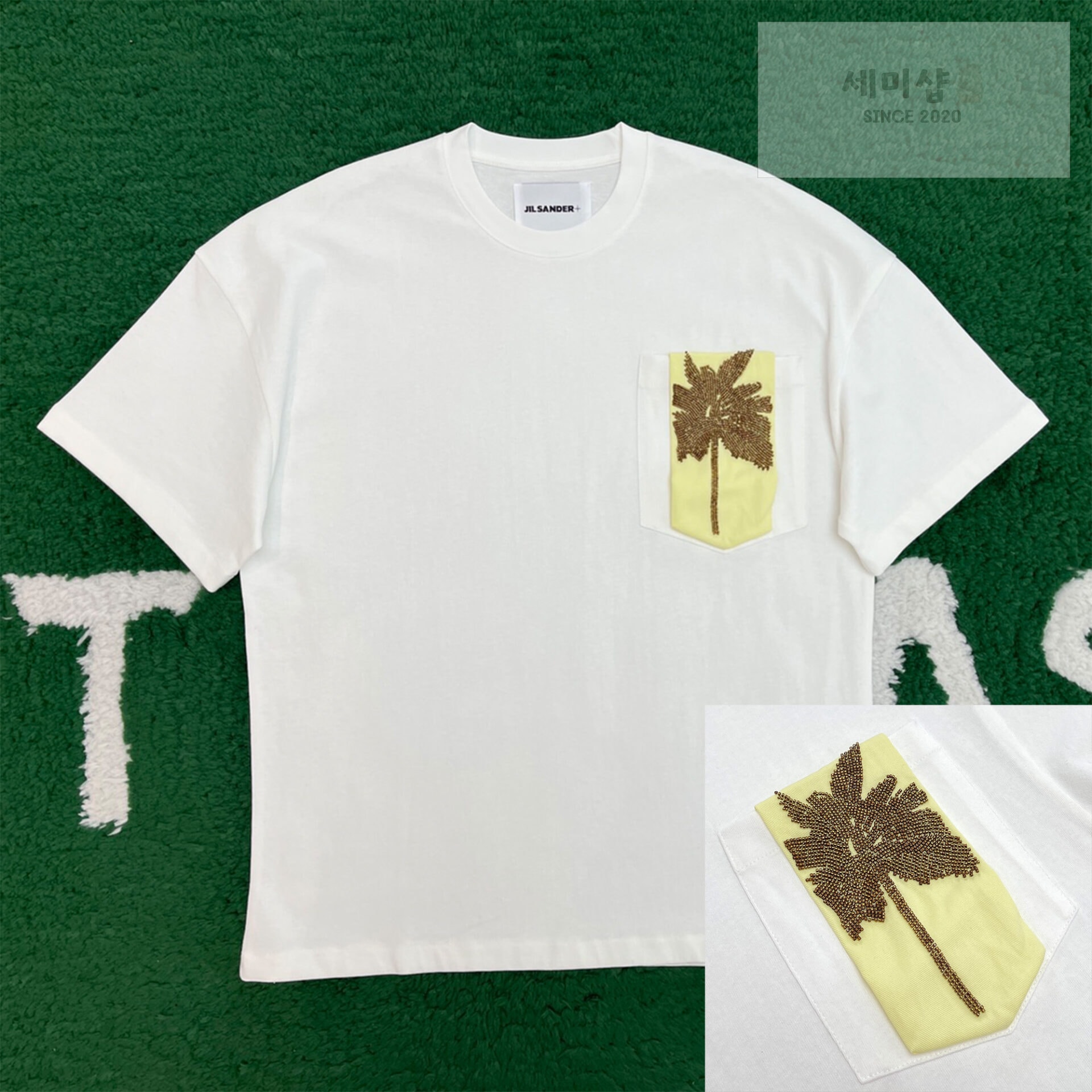 D I O R 디올 핸드라이팅 플라워 프린팅 반팔 티셔츠 “2COLOR” NO.1 의류 1번 이미지