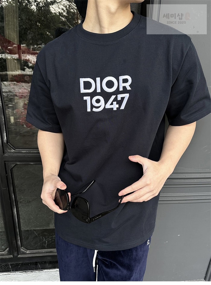 D I O R 디올 1947 시그니처 반팔 티셔츠 의류 4번 이미지