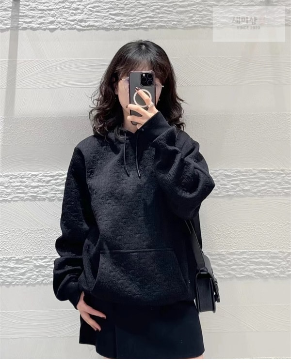 D I O R 디올 24FW 오블리크 후드 티셔츠 의류 3번 이미지