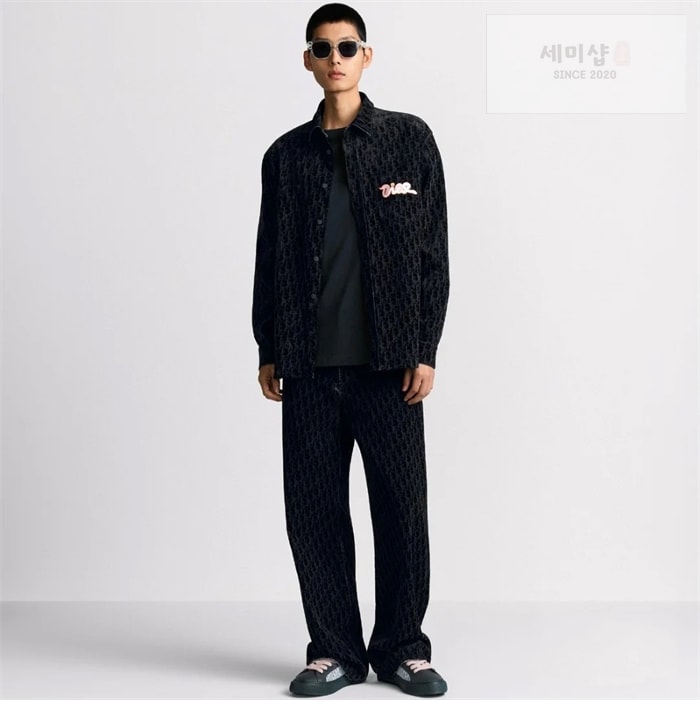 D I O R 디올 25SS 오블리크 데님 팬츠 의류 3번 이미지
