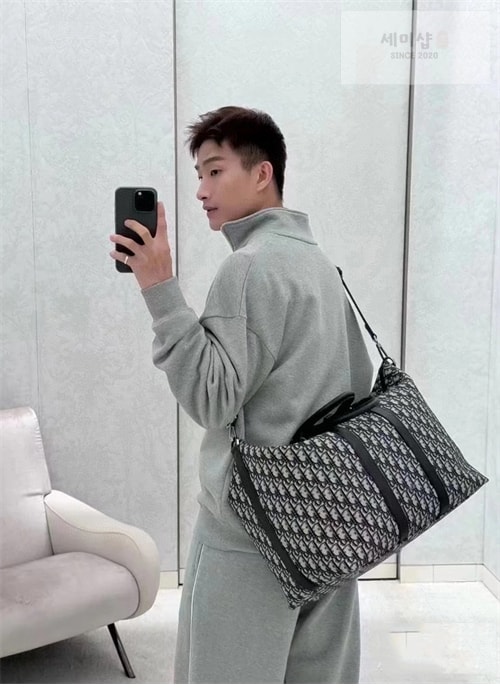 D I O R 디올 CD 로고 하프 집업 스웨트셔츠 맨투맨 의류 3번 이미지