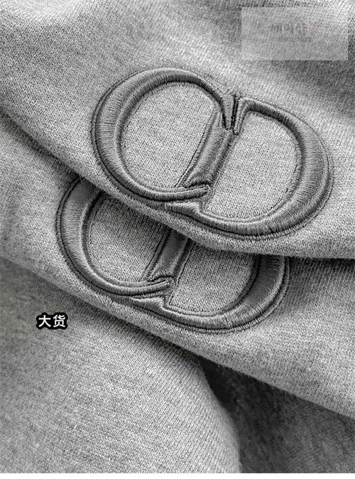 D I O R 디올 CD 아이콘 자수 스웨트셔츠 맨투맨 의류 15번 이미지