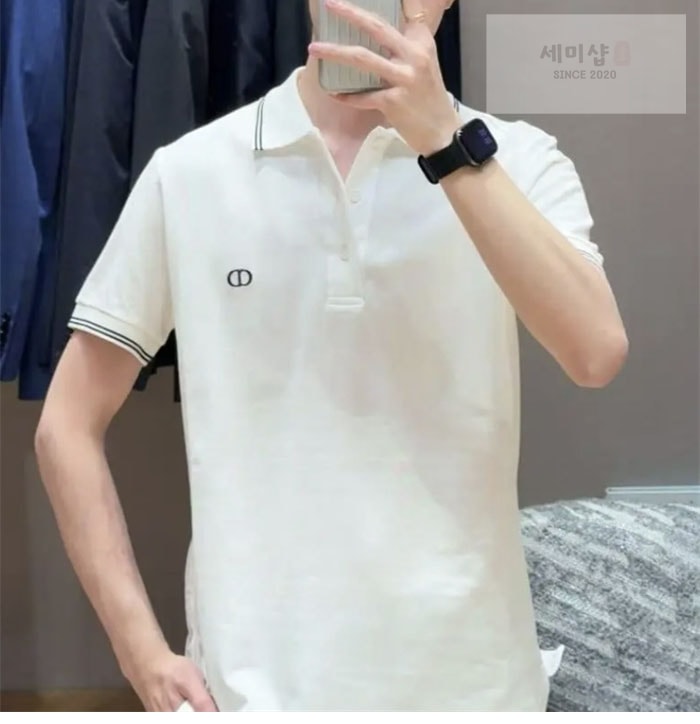 D I O R 디올 CD 아이콘 폴로 셔츠 의류 3번 이미지