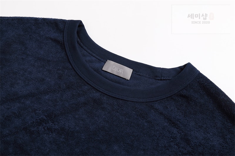 D I O R 디올 Couture 꾸뛰르 반팔 티셔츠 네이비 의류 6번 이미지