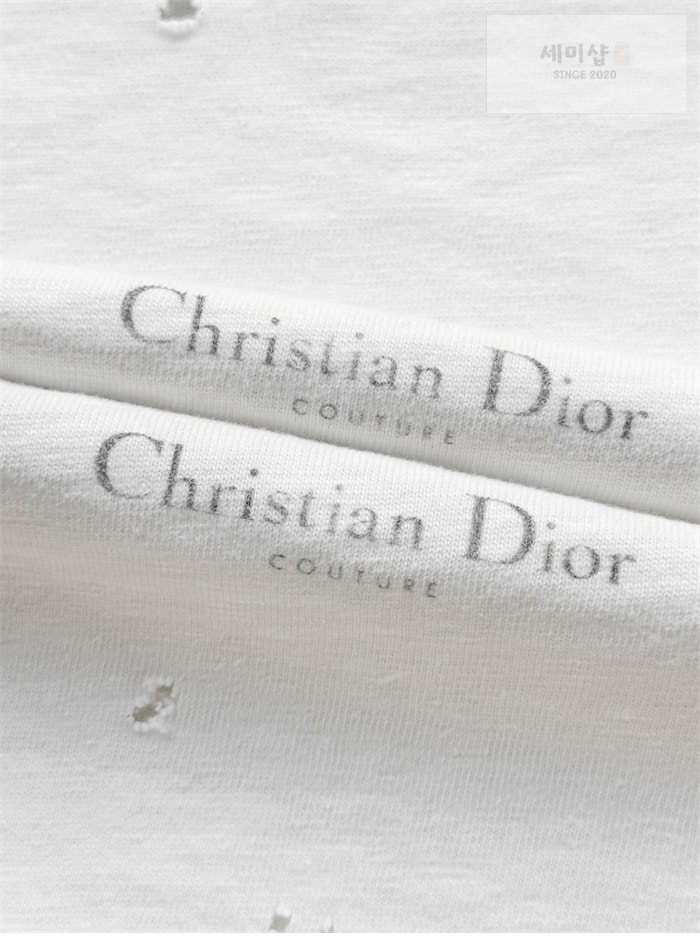 D I O R 디올 Couture 꾸뛰르 반팔 티셔츠 의류 8번 이미지