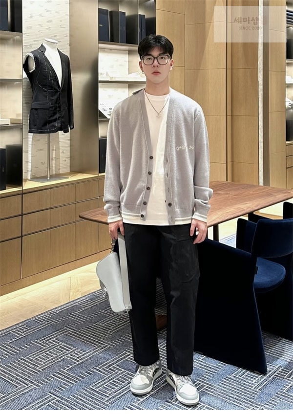 D I O R 디올 Couture 꾸뛰르 오버사이즈 니트 가디건 의류 1번 이미지