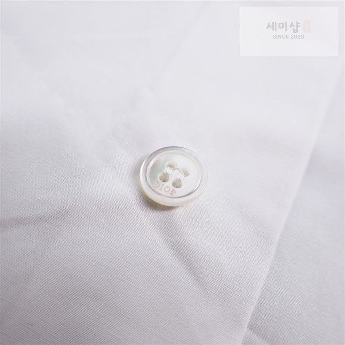 D I O R 디올 Couture 꾸뛰르 은방울꽃 자수 반팔 셔츠 의류 9번 이미지