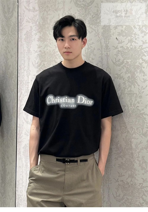 D I O R 디올 Couture 리버서블 반팔 티셔츠 의류 3번 이미지