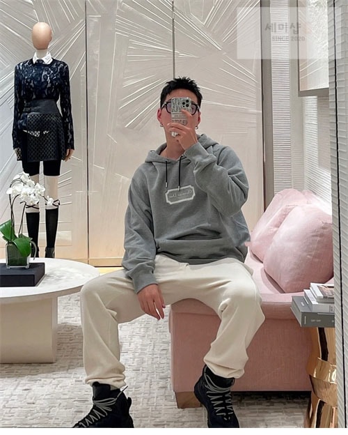 D I O R 디올 Couture 박스로고 후디 의류 2번 이미지