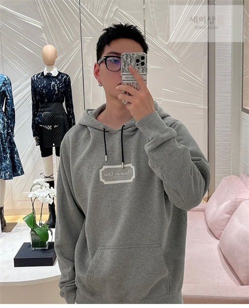 D I O R 디올 Couture 박스로고 후디 의류 15번 이미지