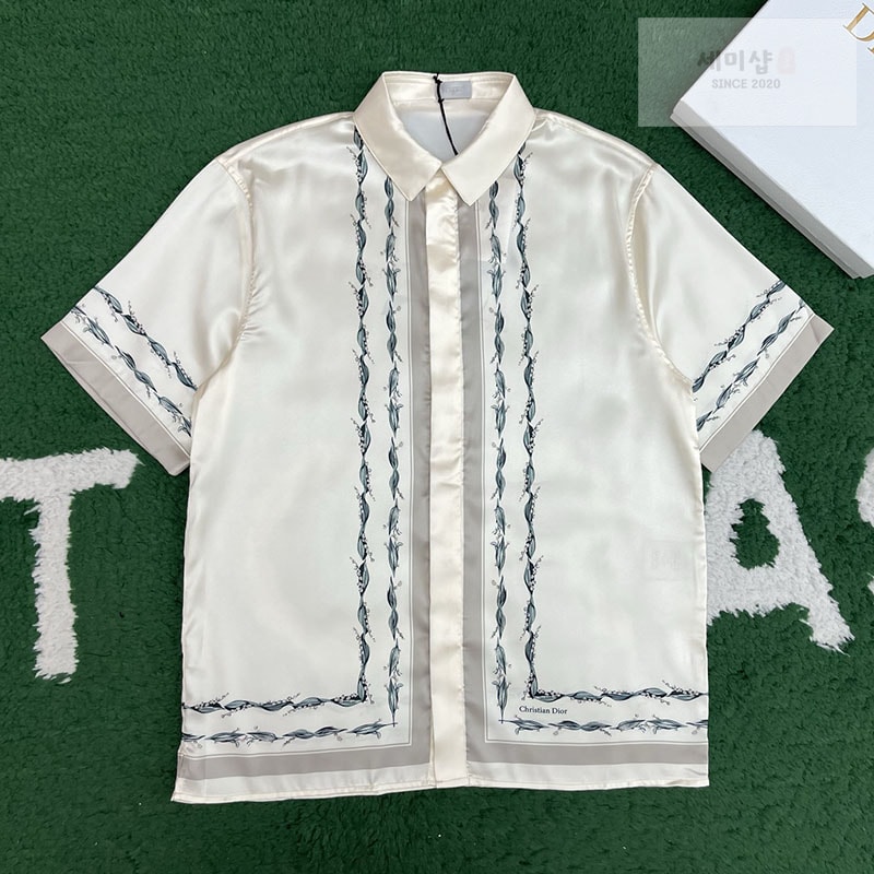 D I O R 디올 Couture 은방울꽃 버뮤다 반팔 셔츠 의류 1번 이미지
