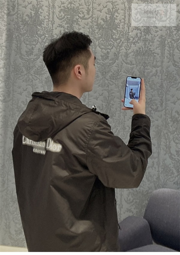 D I O R 디올 Couture 헤일로 이펙트 윈드브레이커 자켓 의류 22번 이미지