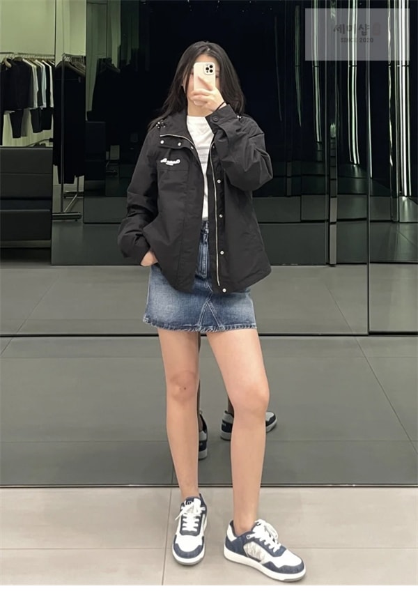 D I O R 디올 Couture 헤일로 이펙트 윈드브레이커 자켓 의류 3번 이미지