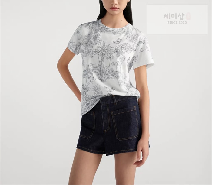 D I O R 디올 Diorvier 반팔 티셔츠 의류 2번 이미지