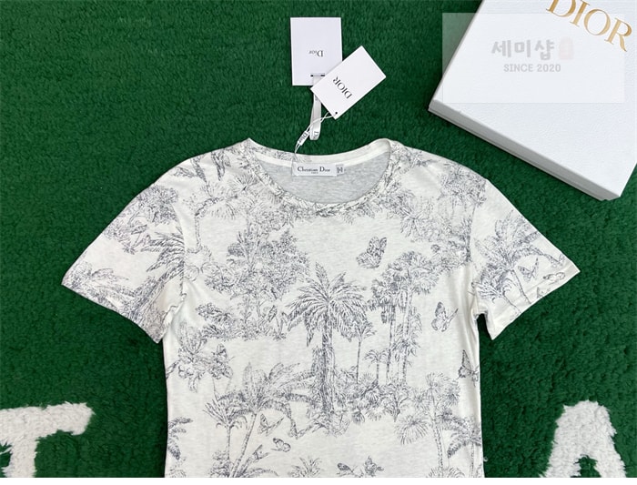 D I O R 디올 Diorvier 반팔 티셔츠 의류 12번 이미지
