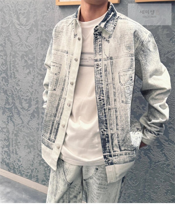 D I O R 디올 MKII 이펙트 데님 오버셔츠 자켓 의류 2번 이미지