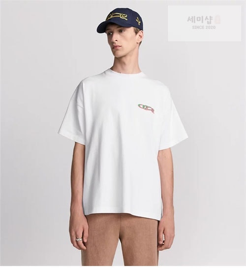 D I O R 디올 x 루이스 해밀턴 오버사이즈 반팔 티셔츠 2컬러 의류 1번 이미지