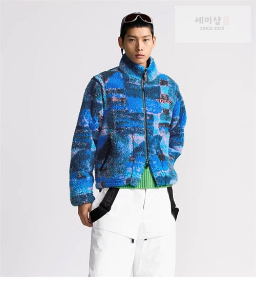 D I O R 디올 x 루이스 해밀턴 탈착식 슬리브 지퍼 자켓 의류 3번 이미지