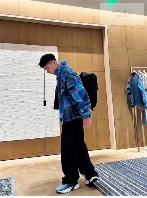 D I O R 디올 x 루이스 해밀턴 탈착식 슬리브 지퍼 자켓 의류 6번 이미지