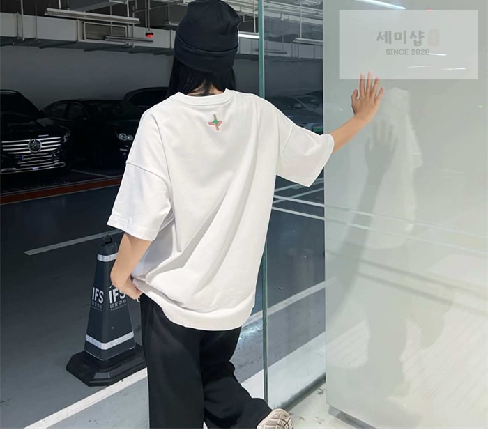 D I O R 디올 x 루이스 해밀턴 하우스 시그니처 반팔 티셔츠 의류 5번 이미지