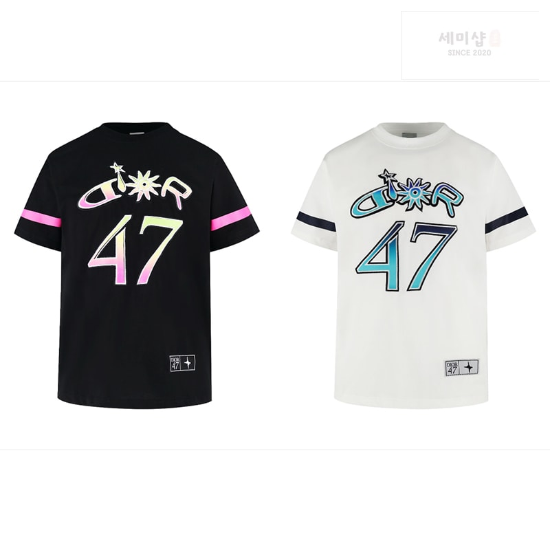 D I O R 디올 x 루이스 해밀턴 47 반팔 티셔츠 블랙 의류 19번 이미지