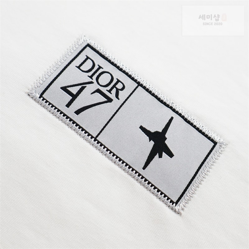 D I O R 디올 x 루이스 해밀턴 47 반팔 티셔츠 블랙 의류 20번 이미지