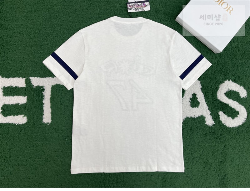 D I O R 디올 x 루이스 해밀턴 47 반팔 티셔츠 블랙 의류 19번 이미지