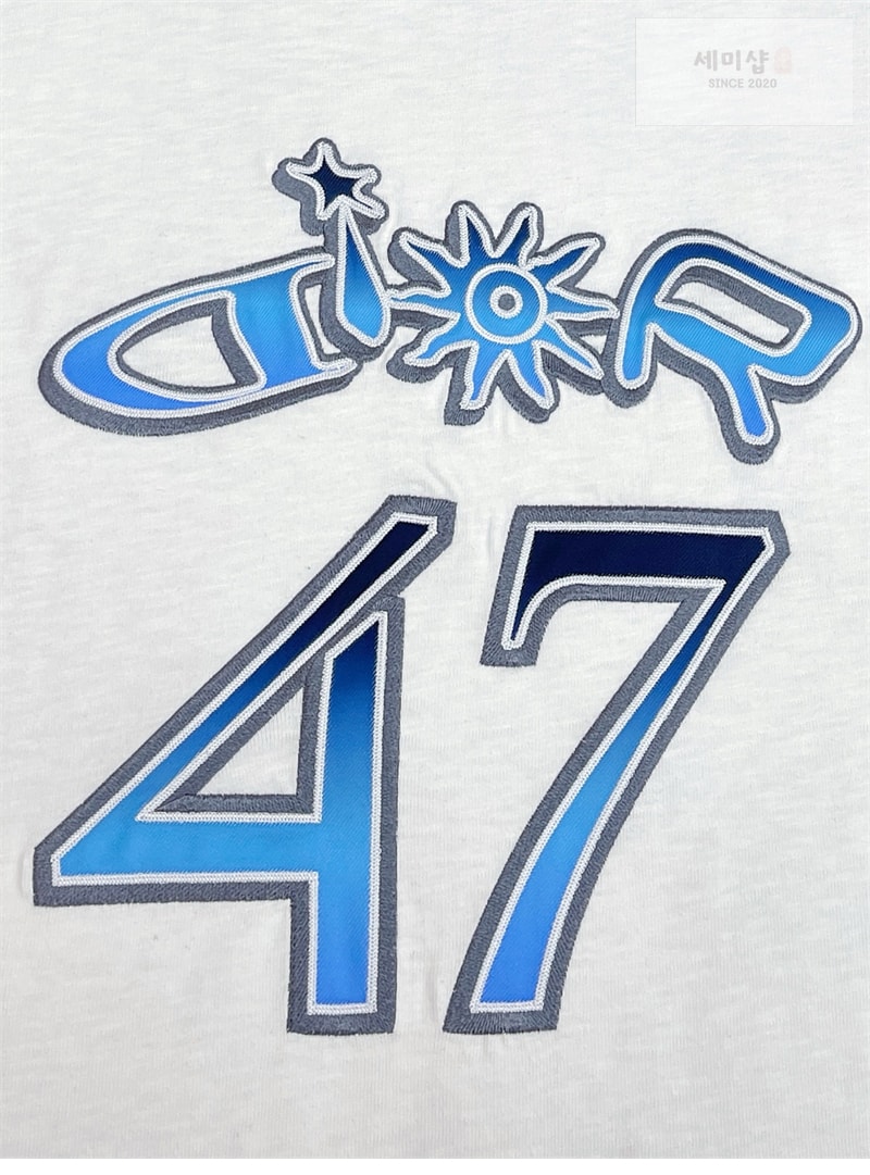 D I O R 디올 x 루이스 해밀턴 47 반팔 티셔츠 블랙 의류 22번 이미지