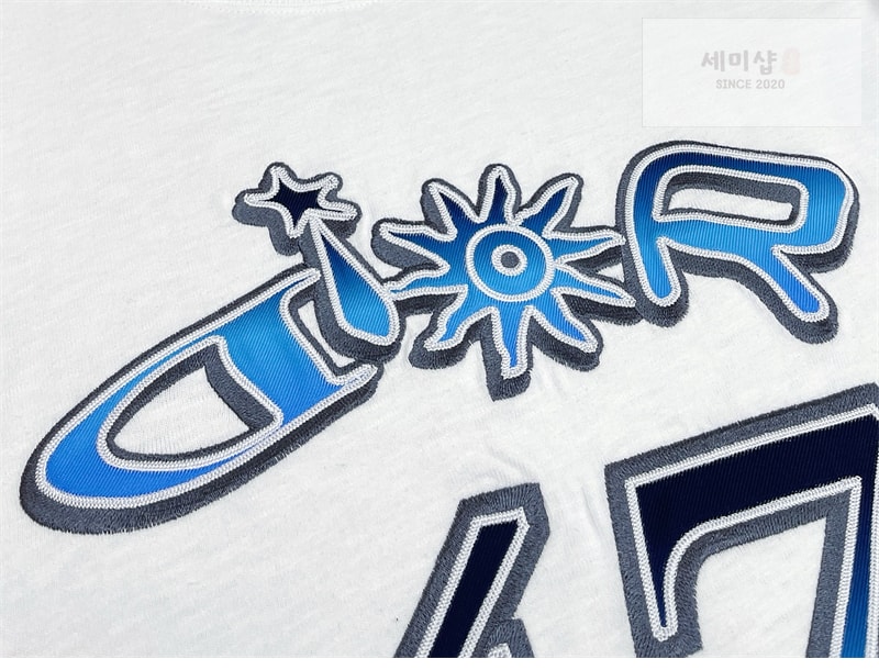 D I O R 디올 x 루이스 해밀턴 47 반팔 티셔츠 블랙 의류 12번 이미지