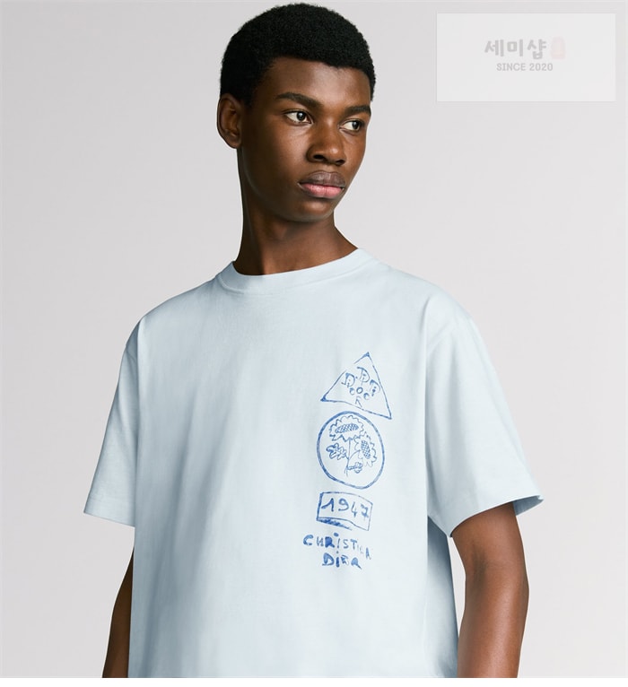 D I O R 디올 x 힐튼 넬 반팔 티셔츠 화이트 의류 5번 이미지