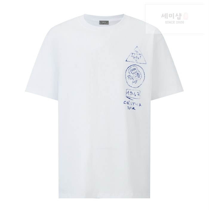 D I O R 디올 x 힐튼 넬 반팔 티셔츠 화이트 의류 6번 이미지
