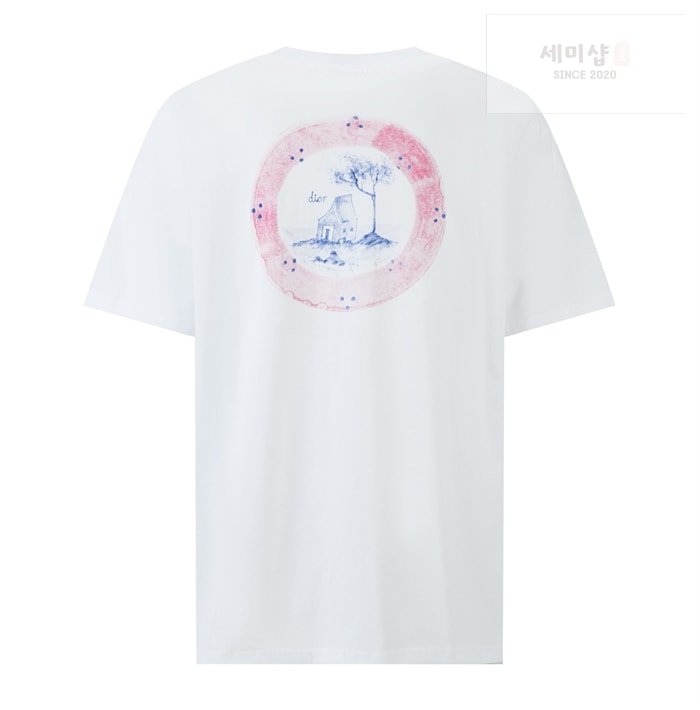 D I O R 디올 x 힐튼 넬 반팔 티셔츠 화이트 의류 7번 이미지