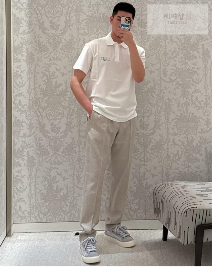 D I O R 디올 x 힐튼 넬 반팔 폴로셔츠 의류 3번 이미지