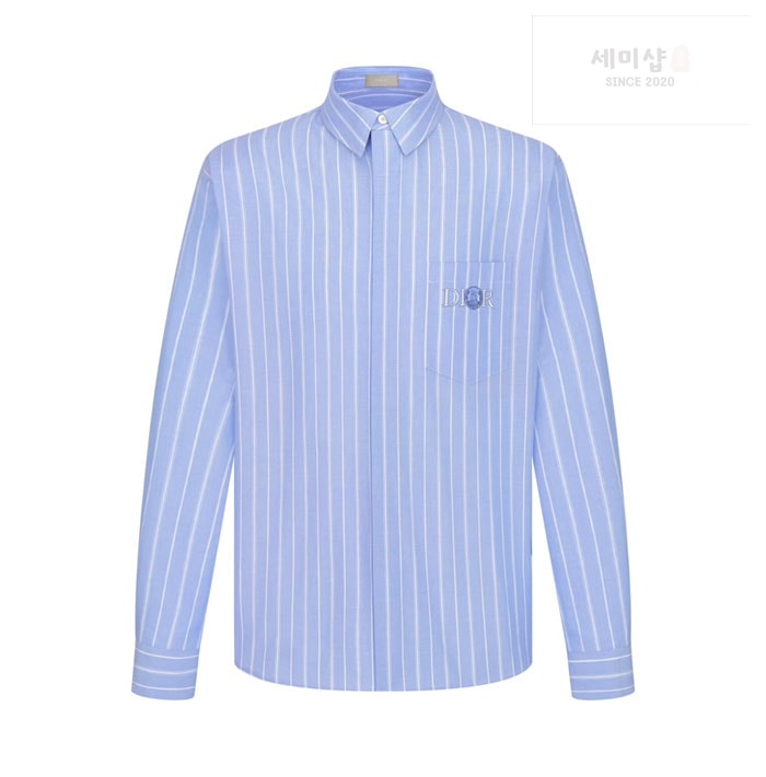 D I O R 디올 x 힐튼 넬 오버사이즈 스트라이프 셔츠 의류 4번 이미지