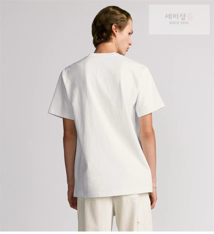 D I O R 디올 x 힐튼 넬 캐주얼 반팔 티셔츠 의류 3번 이미지