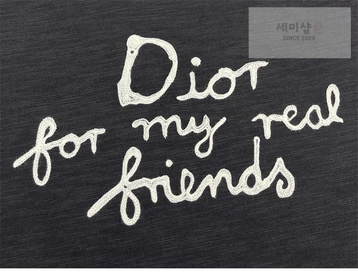 D I O R 디올 x 힐튼 넬 캐주얼 반팔 티셔츠 의류 9번 이미지