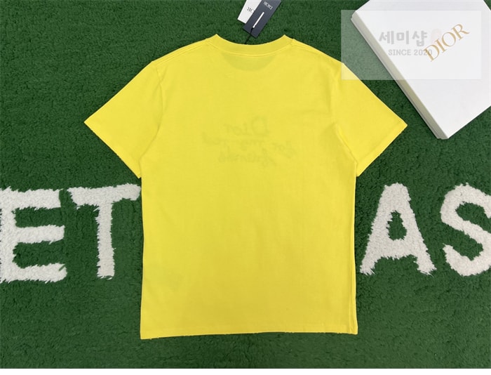 D I O R 디올 x 힐튼 넬 캐주얼 반팔 티셔츠 의류 11번 이미지