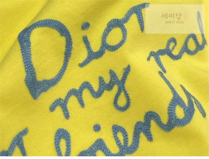 D I O R 디올 x 힐튼 넬 캐주얼 반팔 티셔츠 의류 13번 이미지