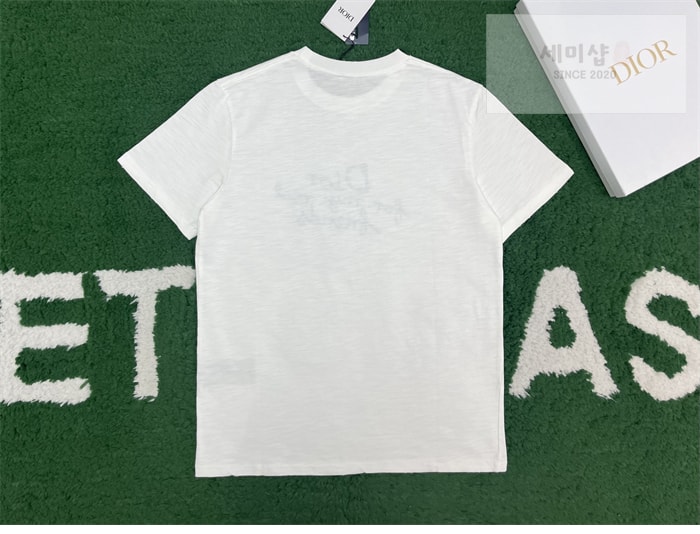 D I O R 디올 x 힐튼 넬 캐주얼 반팔 티셔츠 의류 16번 이미지
