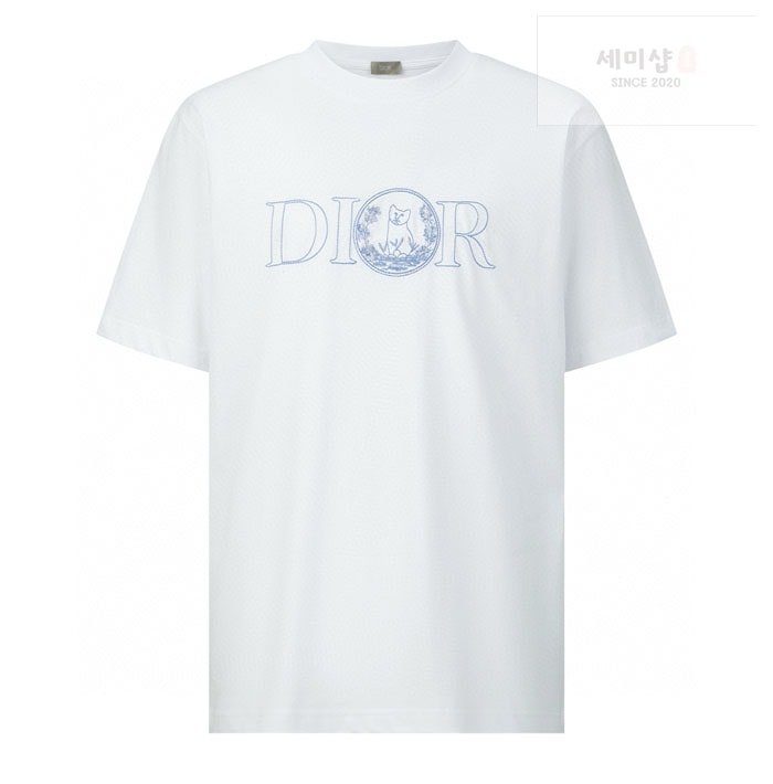D I O R 디올 x 힐튼 넬 캐주얼 반팔 티셔츠 의류 13번 이미지