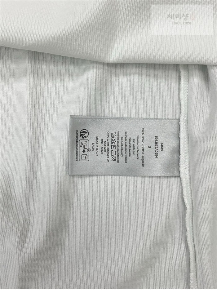 D I O R 디올 x 힐튼 넬 캐주얼 반팔 티셔츠 의류 18번 이미지